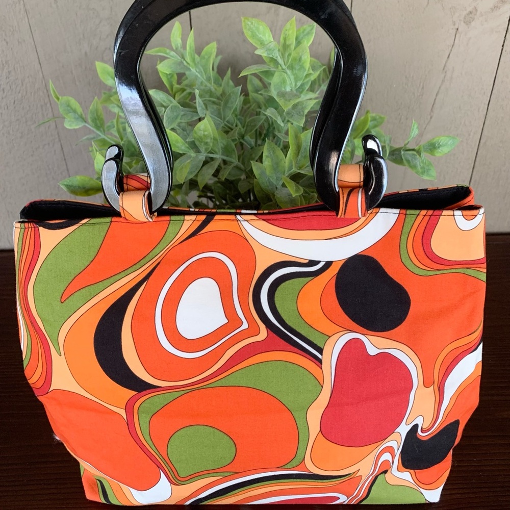 Mini Patterned Handbag - image 6